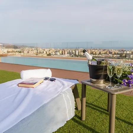 Teatinos Sky Garden II Appartement Málaga Buitenkant foto